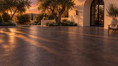 Walnut, satin finish, golden hour
