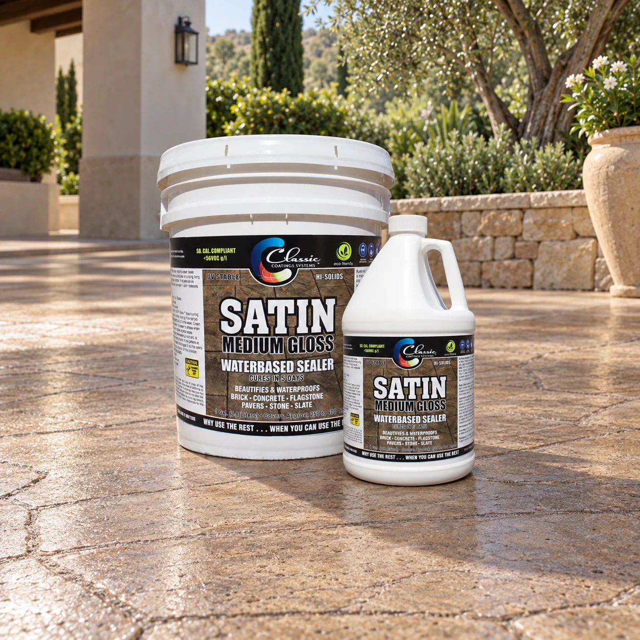 Satin Medium Gloss — illustrative application scene