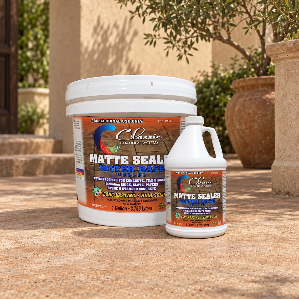 Matte Sealer — illustrative application scene