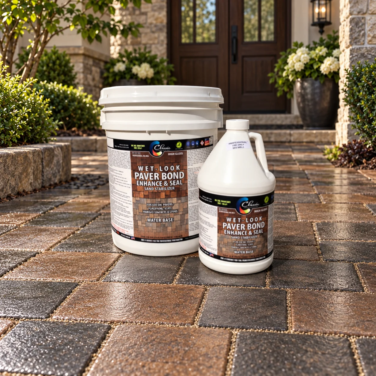 Paver Bond — illustrative application scene